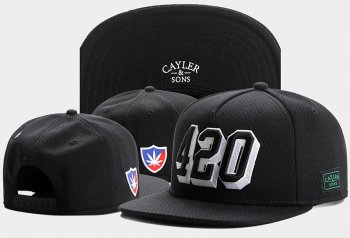 Best Selling Caps Cayler Sons Snapback in Black with Green White Logo,luxurious Collection,100% authentic,Colorful And Fashion-Forward Snapbacks/Hats/Caps