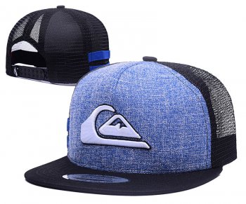 Best Selling Caps Quiksilver Snapback in Dark Blue Black with White Logo,discount shop,Fast Worldwide Delivery,Sale USA Online Snapbacks/Hats/Caps