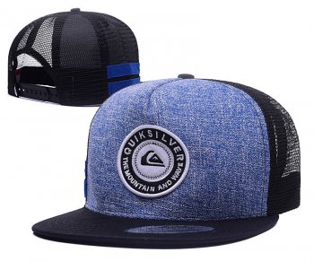 Best Selling Caps Quiksilver Snapback in Dark Blue Black,USA Discount Online Sale,Best Selling Clearance,famous brand Snapbacks/Hats/Caps