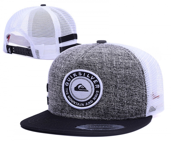 Best Selling Caps Quiksilver Snapback in Gray White Black,cheap prices,100% Satisfaction Guarantee,luxury lifestyle brand Snapbacks/Hats/Caps