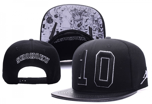 Fashion Street Snapbacks Shohoku Fitted Caps in Black with White Logo,reliable quality,largest collection,Official UK Stockists Snapbacks/Hats/Caps