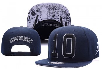 Fashion Street Snapbacks Shohoku Fitted Caps in Blue with White Logo,Store,Authorized Site,Biggest Discount Snapbacks/Hats/Caps