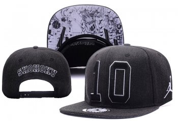 Fashion Street Snapbacks Shohoku Fitted Caps in Dark Gray with White Logo,best value,Online Here,USA official online shop Snapbacks/Hats/Caps