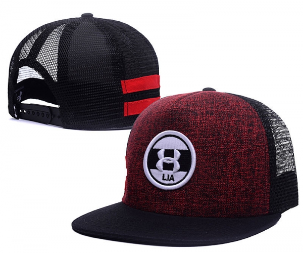 Fashion Street Snapbacks Under Armour Fitted Hats in Black Red,Outlet,quality and quantity assured,100% high Quality Guarantee Snapbacks/Hats/Caps