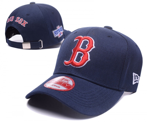 MLB Snapbacks Boston Red Sox Fitted Caps in Blue with Red Embroidery,Cheapest,unique,official authorized store Snapbacks/Hats/Caps