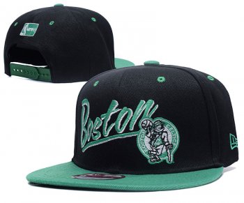 NBA Snapbacks Boston Celtics Fitted Hats in Black Green,low price,reputable site,premium selection Snapbacks/Hats/Caps