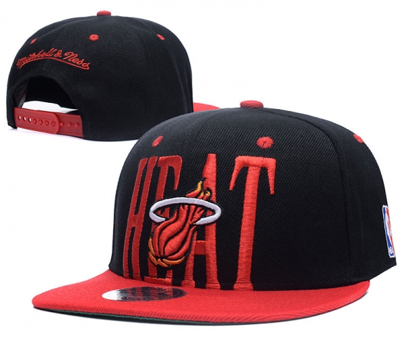 NBA Snapbacks Miami Heat Fitted Caps in Black Red with Red Embroidery,UK store,Clearance Prices,Online Shop Snapbacks/Hats/Caps