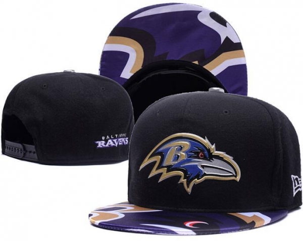 NFL Snapbacks Baltimore Ravens Fitted Hats in Black,new collection,affordable price,No Sale Tax Snapbacks/Hats/Caps