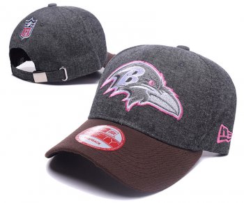 NFL Snapbacks Baltimore Ravens Fitted Hats in Gray,Online Shop,stable quality,100% top quality Snapbacks/Hats/Caps