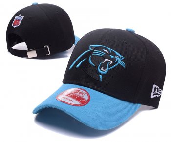 NFL Snapbacks Carolina Panthers Fitted Hats in Black with Blue Black Embroidery,luxuriant in design,Fast Worldwide Delivery,stable quality Snapbacks/Hats/Caps