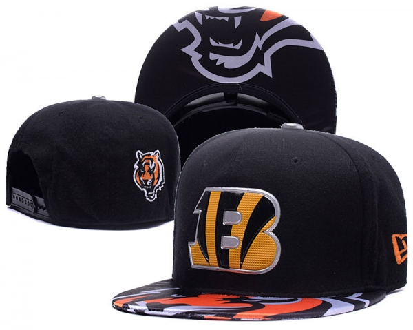 NFL Snapbacks Cincinnati Bengals Fitted Hats in Black Gray Bright Orange,UK Cheap Sale,Sale USA Online,Fast Delivery Snapbacks/Hats/Caps