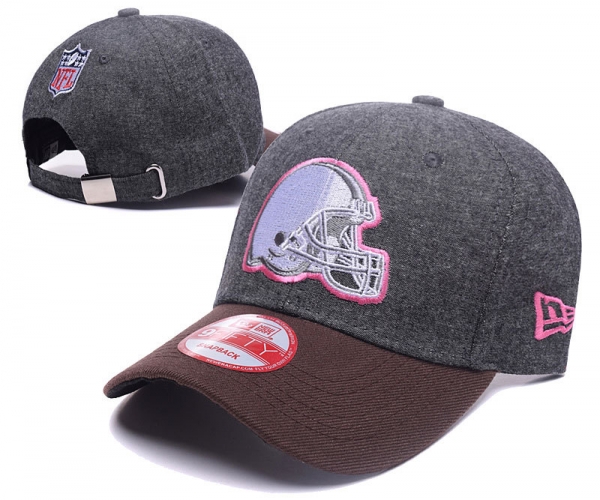 NFL Snapbacks Cleveland Browns Fitted Hats in Gray Coffee,Official UK Stockists,finest selection,luxury fashion brands Snapbacks/Hats/Caps