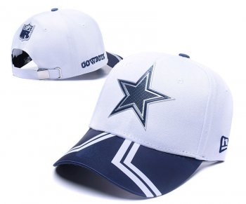 NFL Snapbacks Dallas Cowboys Fitted Hats in White Blue,SAVE OFF,promo codes,Clearance Snapbacks/Hats/Caps