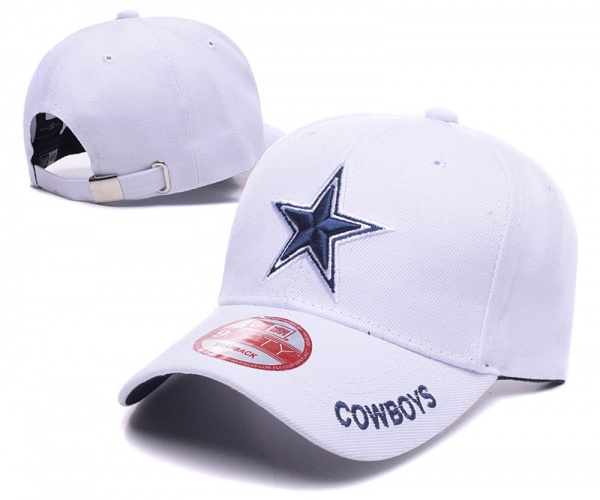 NFL Snapbacks Dallas Cowboys Fitted Hats in White with Blue Embroidery,USA Discount Online Sale,Wholesale Online USA,luxurious Collection Snapbacks/Hats/Caps