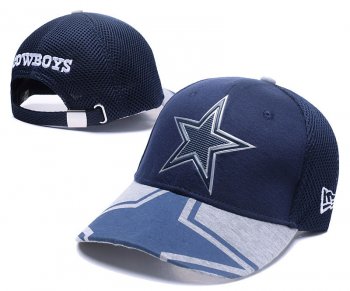 NFL Snapbacks Dallas Cowboys Fitted Hats in Dark Blue Gray with White Embroidery,reliable reputation,complete in specifications,various design Snapbacks/Hats/Caps