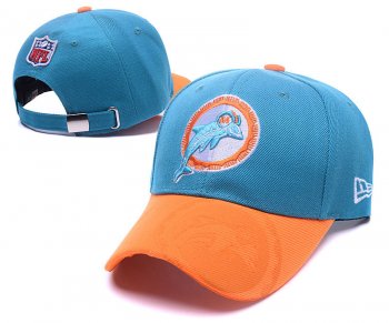 NFL Snapbacks Miami Dolphins Fitted Hats in Blue Orange,wide varieties,high-tech materials,Superior Quality Snapbacks/Hats/Caps