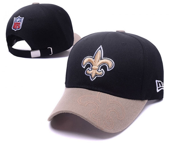 NFL Snapbacks New Orleans Saints Fitted Hats in Black with Rose Gold Logo,Sale Online,quality and quantity assured,Lowest Price Online Snapbacks/Hats/Caps