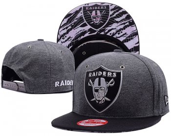 NFL Snapbacks Oakland Raiders Fitted Hats in Black Dark Gray with Silver Logo,Hottest New Styles,outlet boutique,promo codes Snapbacks/Hats/Caps