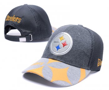 NFL Snapbacks Pittsburgh Steelers Fitted Hats in Gray,outlet boutique,finest selection,Hottest New Styles Snapbacks/Hats/Caps