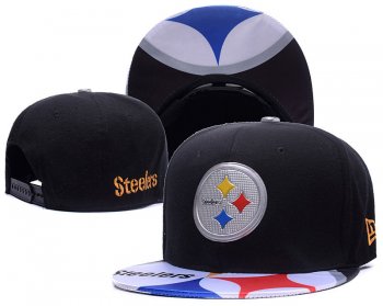 NFL Snapbacks Pittsburgh Steelers Fitted Hats in Black Gray,stable quality,premium selection,Discount Save up to Snapbacks/Hats/Caps