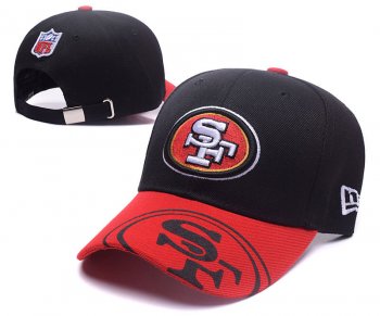 NFL Snapbacks San Francisco 49ers Fitted Hats in Red Black with Black White Gold Embroidery,Wholesale Online USA,100% top quality,classic fashion trend Snapbacks/Hats/Caps