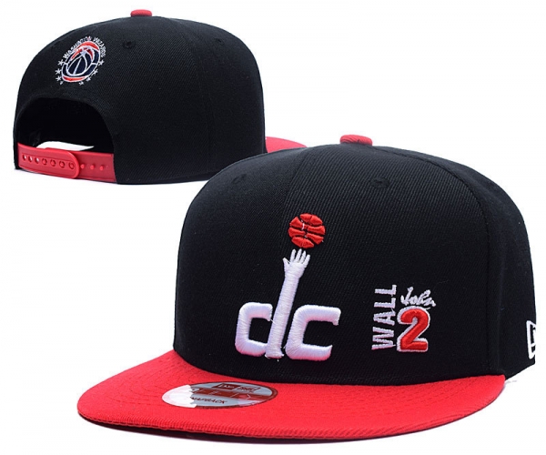 NBA Snapbacks Washington Wizards Fitted Caps in Black with White Red Embroidery,reasonable price,Online Shop,New Arrival Snapbacks/Hats/Caps