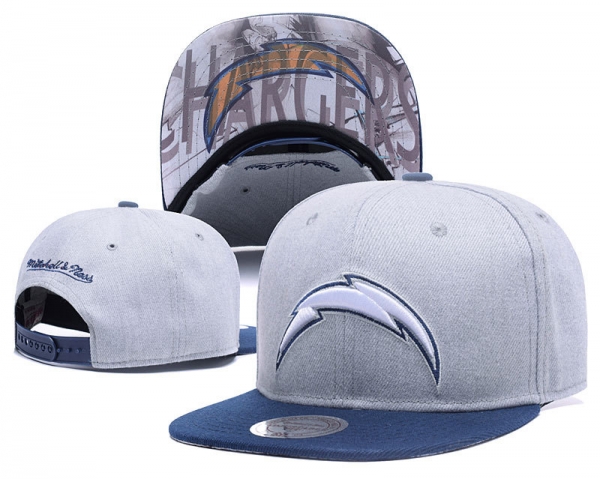 NFL Snapbacks San Diego Chargers Fitted Caps in Gray,outlet boutique,cheapest price,glamorous Snapbacks/Hats/Caps