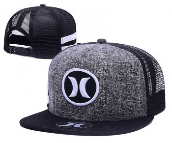 Fashion Street Snapbacks Nike Hurley Fitted Hats in Black Gray,reliable quality,Outlet,large discount Snapbacks/Hats/Caps