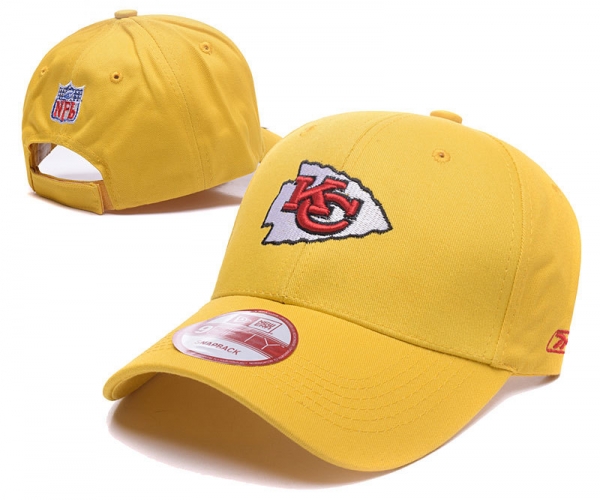 NFL Snapbacks Kansas City Chiefs Fitted Hats in Yellow,Classic Styles,Online Here,Sale Online Snapbacks/Hats/Caps