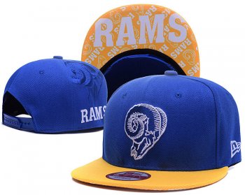 NFL Snapbacks Los Angeles Rams Fitted Hats in Blue,Sale USA Online,wholesale price,On Sale Snapbacks/Hats/Caps