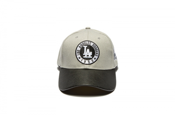 MLB Snapbacks Los Angeles Dodgers Fitted Hats in Gray Black,complete in specifications,recognized brands,designer fashion Snapbacks/Hats/Caps