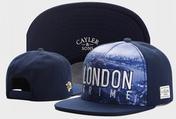 Best Selling Caps Cayler & Sons Fitted Hats in Dark Blue with White Embroidery,unique design,reasonable sale price,Official USA Stockists Snapbacks/Hats/Caps