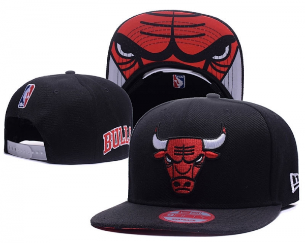 NBA Snapbacks Chicago Bulls Fitted Hats in Black,top brands,timeless design,Available to buy online Snapbacks/Hats/Caps