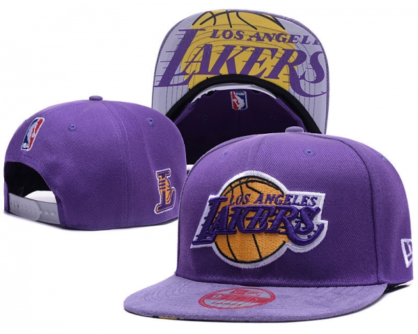 NBA Snapbacks Los Angeles Lakers Fitted Hats in Purple,vast selection,genuine,Shop Best Sellers Snapbacks/Hats/Caps