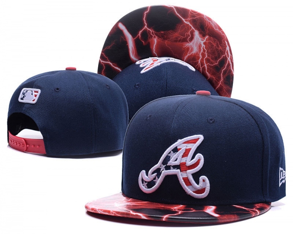 MLB Snapbacks Atlanta Braves Fitted Hats in Blue,worldwide shipping,Online Here,Low Price Guarantee Snapbacks/Hats/Caps