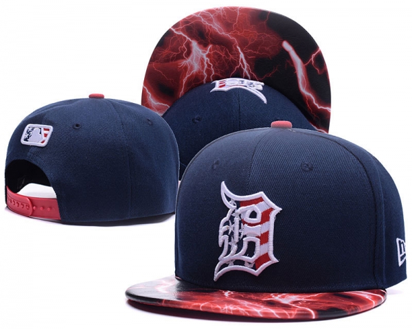 MLB Snapbacks Detroit Tigers Fitted Hats in Blue,online leading retailer,reasonable price,wholesale price Snapbacks/Hats/Caps