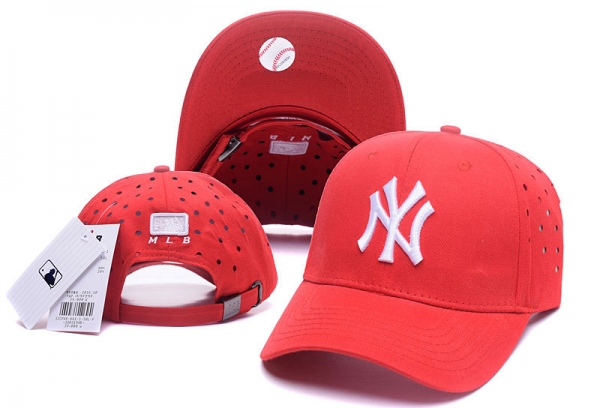 MLB Snapbacks New York Yankees Fitted Hats in Red,high-end,Exclusive,Clearance Snapbacks/Hats/Caps