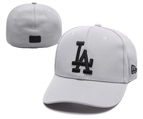 MLB Snapbacks Los Angeles Dodgers Fitted Hats in Gray,factory wholesale prices,100% high Quality Guarantee,popular Snapbacks/Hats/Caps