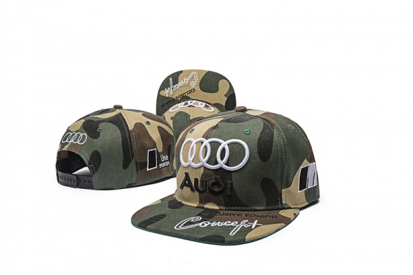 Street Snapbacks Audi Fitted Hats in Army Green,Fast Delivery,new collection,unique Snapbacks/Hats/Caps