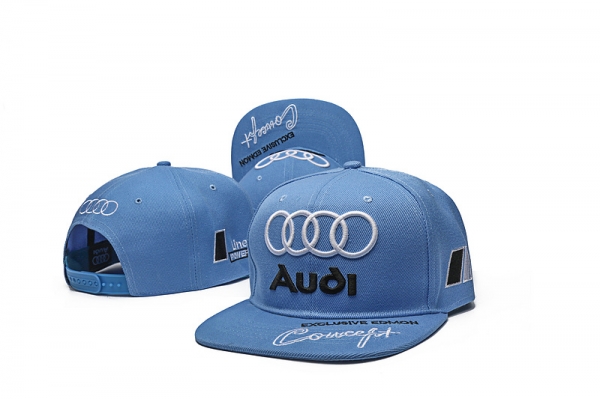 Street Snapbacks Audi Fitted Hats in Blue,USA Sale Online Store,Wholesale,Classic Styles Snapbacks/Hats/Caps