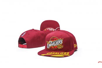 NBA Snapbacks Cleveland Cavaliers Fitted Hats in Red with Gold White Embroidery,official authorized store,Online,Best Selling Clearance Snapbacks/Hats/Caps