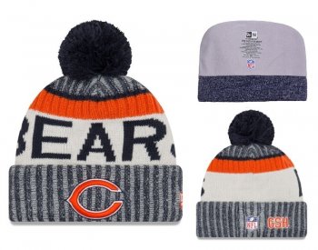 Fashion NFL Knit Hat Chicago Bears Cap in Gray Orange,quality and quantity assured,100% Satisfaction Guarantee,Shop Snapbacks/Hats/Caps