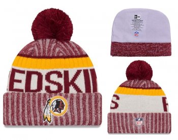 Fashion NFL Knit Hat Washington Redskins Cap in Red Cream,various styles,outlet for sale,cheapest online price Snapbacks/Hats/Caps