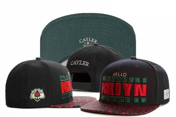 Best Selling Caps Cayler & Sons Fitted Hats in Black Dark Green,gorgeous,cheapest online price,official authorized store Snapbacks/Hats/Caps