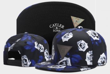 Best Selling Caps Cayler & Sons Fitted Hats in Black Blue with White Flowers,timeless design,low price,Save up to 80% Snapbacks/Hats/Caps