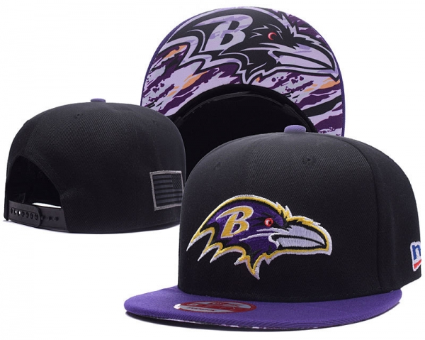 NFL Snapbacks Baltimore Ravens Fitted Hats in Black Purple,Shop,unique,great deals Snapbacks/Hats/Caps