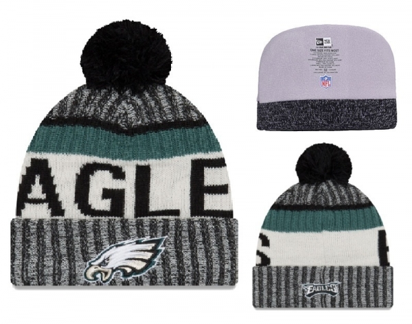 Fashion NFL Knit Hat Philadelphia Eagles Cap in Gray,high-end,pretty and colorful,classic fashion trend Snapbacks/Hats/Caps