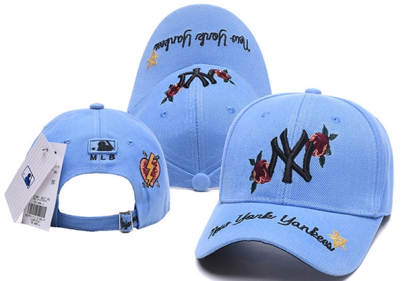 MLB Snapbacks New York Yankees Fitted Caps in Blue,cheap prices,Lowest Price Online,Sale USA Online Snapbacks/Hats/Caps