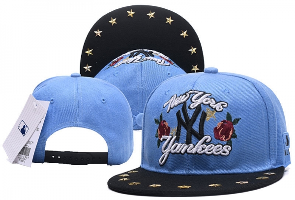 MLB Snapbacks New York Yankees Fitted Caps in Blue Black,New Arrival,huge inventory,Fast Delivery Snapbacks/Hats/Caps