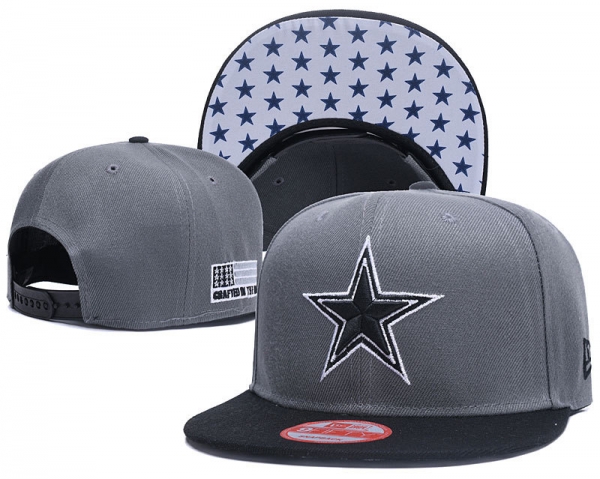 NFL Snapbacks Dallas Cowboys Fitted Caps in Gray Black,fantastic,Colorful And Fashion-Forward,Best Selling Clearance Snapbacks/Hats/Caps